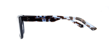 Women Vista : Banda - Blue Tortoiseshell SpaceSMART eye clinic side View